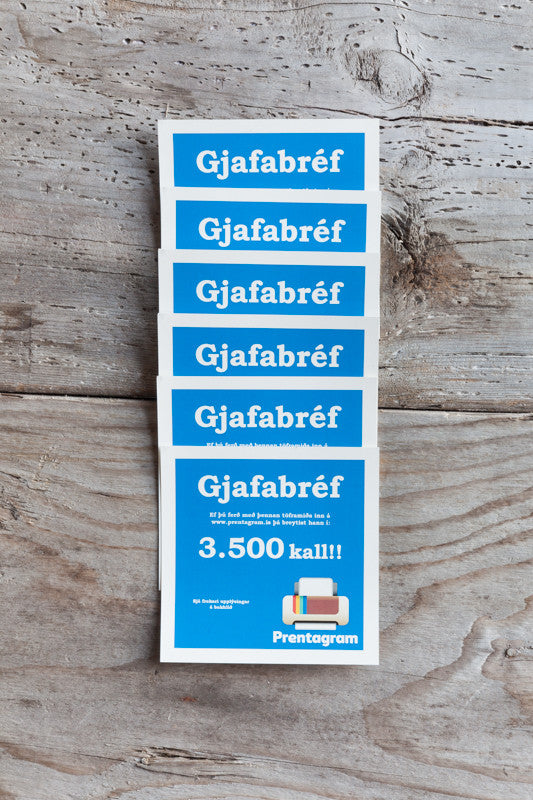 Gjafabréf