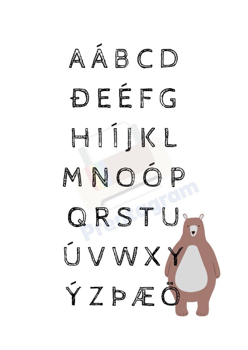 Alphabet - Poster